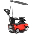 thumbnail image 5 of Land Rover Defender Kids Ride on Push Car with Sunshade Canopy, 5 of 11