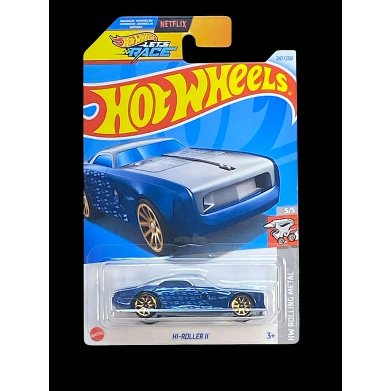 Hot Wheels Blue HI-Roller II 247/250 HW Rolling Metal 5/5