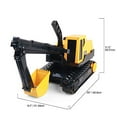 thumbnail image 1 of CAT Steel Excavator toy Yellow, 1 of 5