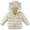 Beige, variant on Curenmufel Girls Puffer Jacket Baby Boys Girls Toddlers Winter Coats Puffer Jacket Hooded Down Snow Jacket Coat Outerwear Size 18 24 Months (Beige,18-24 Months)