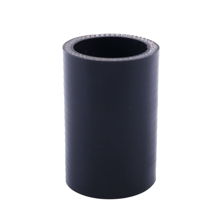 LUXERAD 1 7/8" Silicone Straight Hose,ID 48mm,Length 3"(76mm),4-Ply (5.4mm) Reinforced Turbo/Intercooler/Intake Piping Coupler Industrial Hydraulic Hoses Black