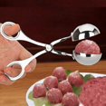 thumbnail image 1 of Meatball Tong Stainless Steel Meat Baller Maker Ice Mold Food Tong, 1 of 1