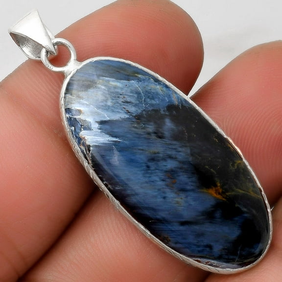 Natural Pietersite - Namibia 925 Sterling Silver Pendant Jewelry P-1053 SDP111037