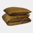thumbnail image 1 of Juego de cama de satén de algodón cortado y cosido- Verde musgo, 1 of 2