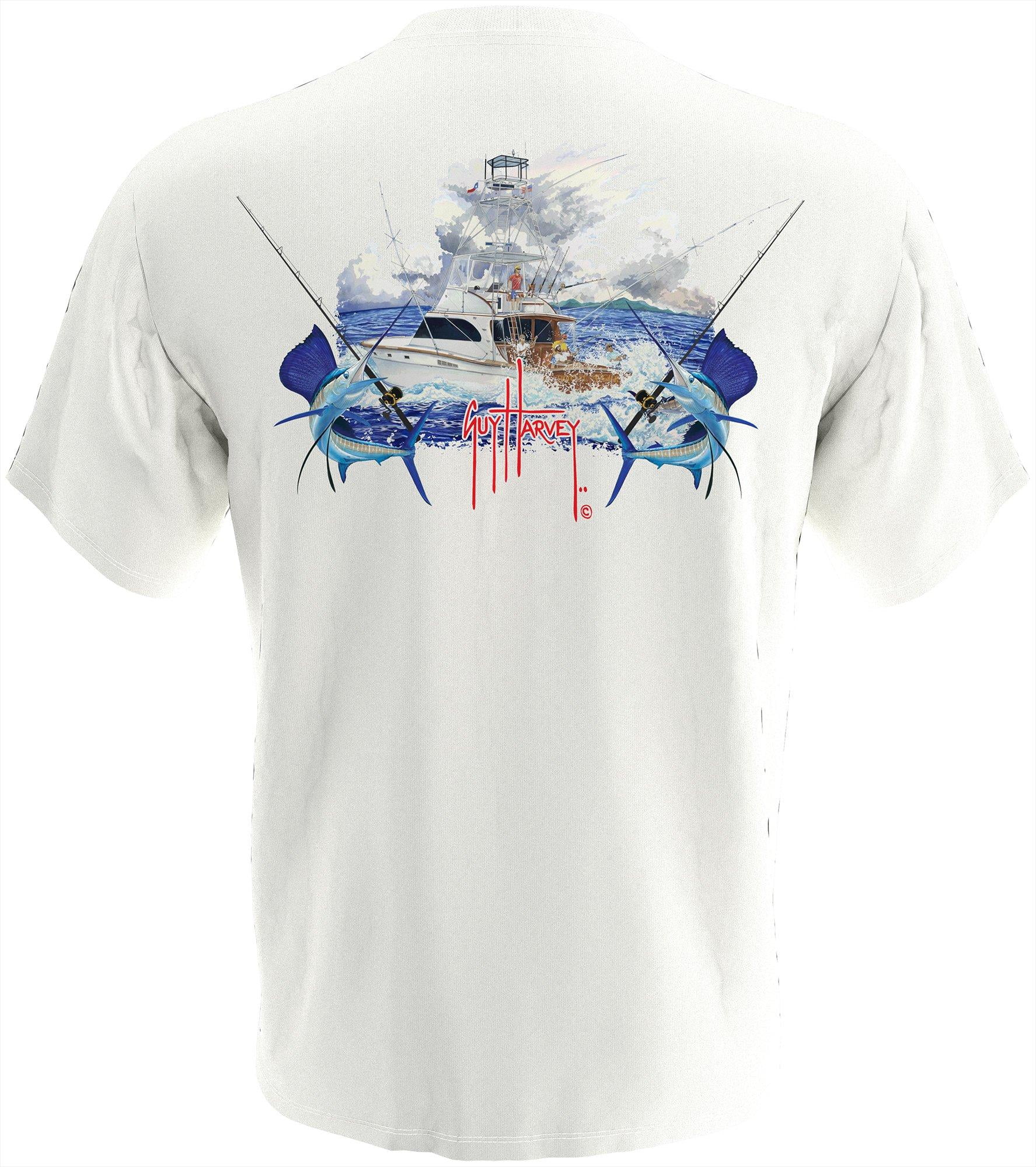 Guy Harvey Guy Harvey Mens Billfish Short Sleeve TShirt Walmart