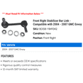 thumbnail image 2 of Front Right Stabilizer Bar Link - Compatible with 2004 - 2007 GMC Envoy 2005 2006, 2 of 2