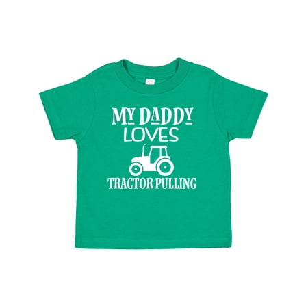 

Inktastic Tractor Pulling Dad Gift Toddler Boy or Toddler Girl T-Shirt