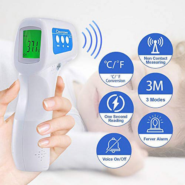 Berrcom Non Contact Infrared Forehead Thermometer Jxb-178 Medical Grade Baby