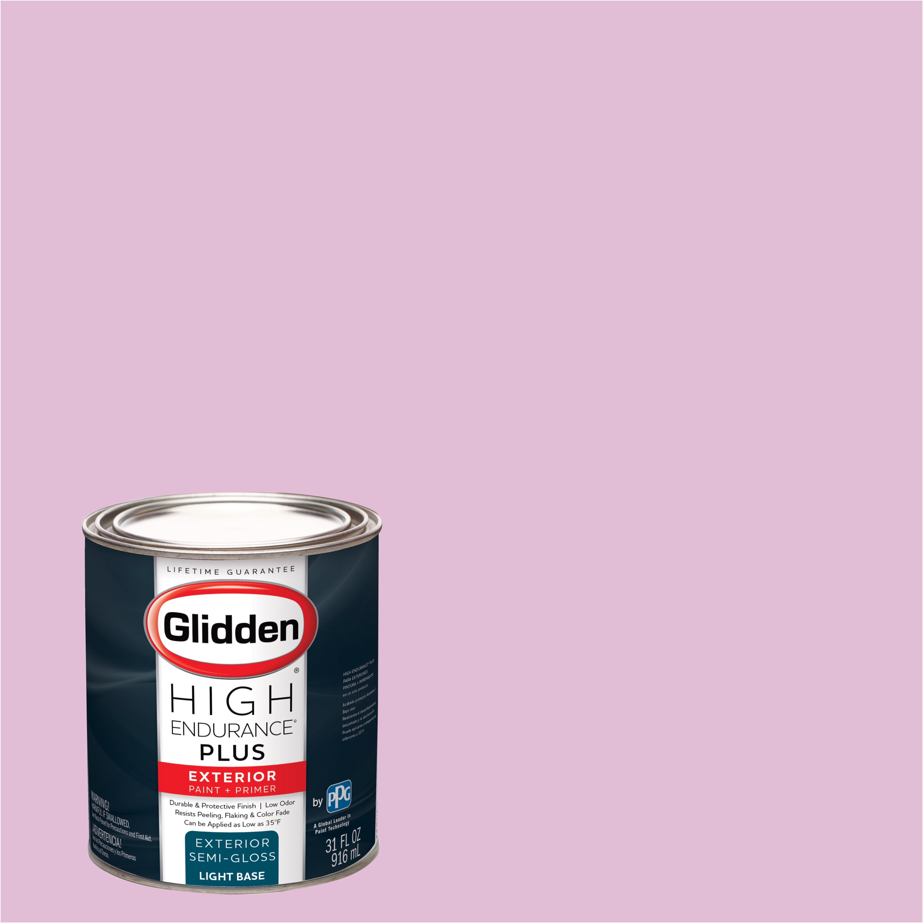 Glidden High Endurance Plus Exterior Paint Bubblegum Pink 10rr Glidden High Endurance Plus Exterior Paint Bubblegum Pink 10rr 60 197