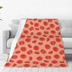 thumbnail image 1 of Fotbe Tomato Manta de Franela Acolchonada con Estampado, Súper Suave y Esponjosa, Extra Grande para Sofá, Cama, Uso Todo el Año-40"x30", 1 of 7