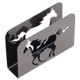 thumbnail image 1 of Servilletero con forma de caballo, servilletero con forma de caballo, servilletero de papel de hierro, servilleteros verticales, artesanía excepcional, 1 of 14
