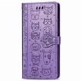 thumbnail image 3 of Funda Cartera FOXDOCK para Samsung Galaxy A71 5G , Flip PU con Relieve de Gatos y Perros, Tarjetero y Soporte, 3 of 6