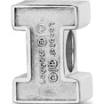 thumbnail image 5 of Sterling Silver Logoart University Of Illinois Block I Enameled Logo Bead (12.2 X 8.4) Made In United States ss500uil, 5 of 5