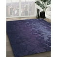 thumbnail image 2 of Ahgly Company Indoor Rectangle Patterned Night Blue Area Rugs, 4' x 6', 2 of 6