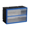 thumbnail image 2 of Siruishop Drawer Storage Cabinet Organizer Bathroom Container for Bolts Jewelry Screws 2 drawers, 2 of 8