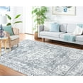 thumbnail image 3 of SAFAVIEH Alhambra Leptis Oriental Area Rug, Cream/Grey, 6'7" x 6'7" Square, 3 of 9