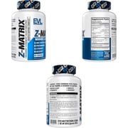 Sleep Supplement - EVLution Nutrition Sleep Aid with Z-Matrix for Muscle Recovery - Sleeping Pills Mineral Complex with Zinc, Magnesium & L-Theanine - EVL Z-Matrix 240ct Capsules