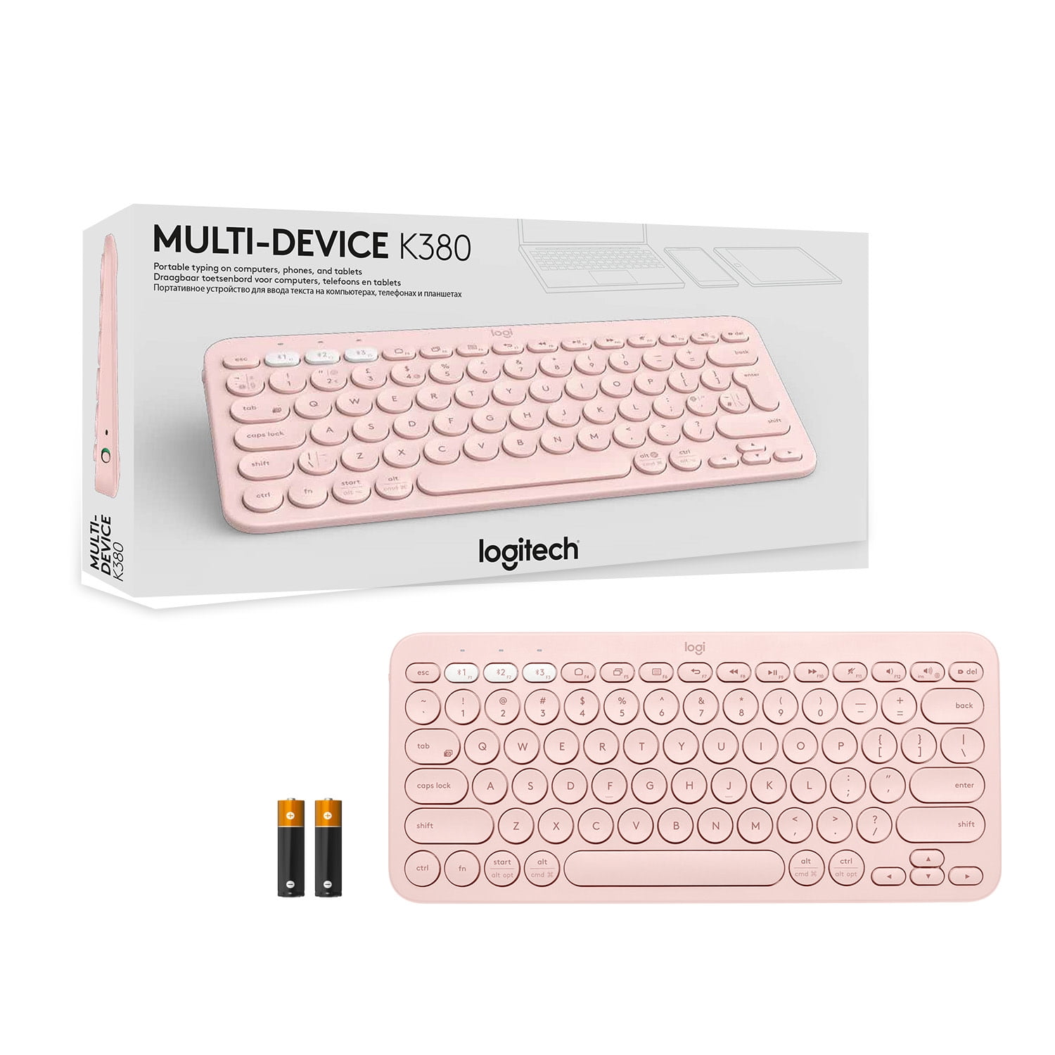 Multi-Device Bluetooth Keyboard, Portable Rechargeable Wireless Keyboard with Stand Slot Switch to 2 Devices for iPad Tablet Smartphone MacBoo送料無料 6 Best Multi-Device Keyboards With Bluetooth Connectivity