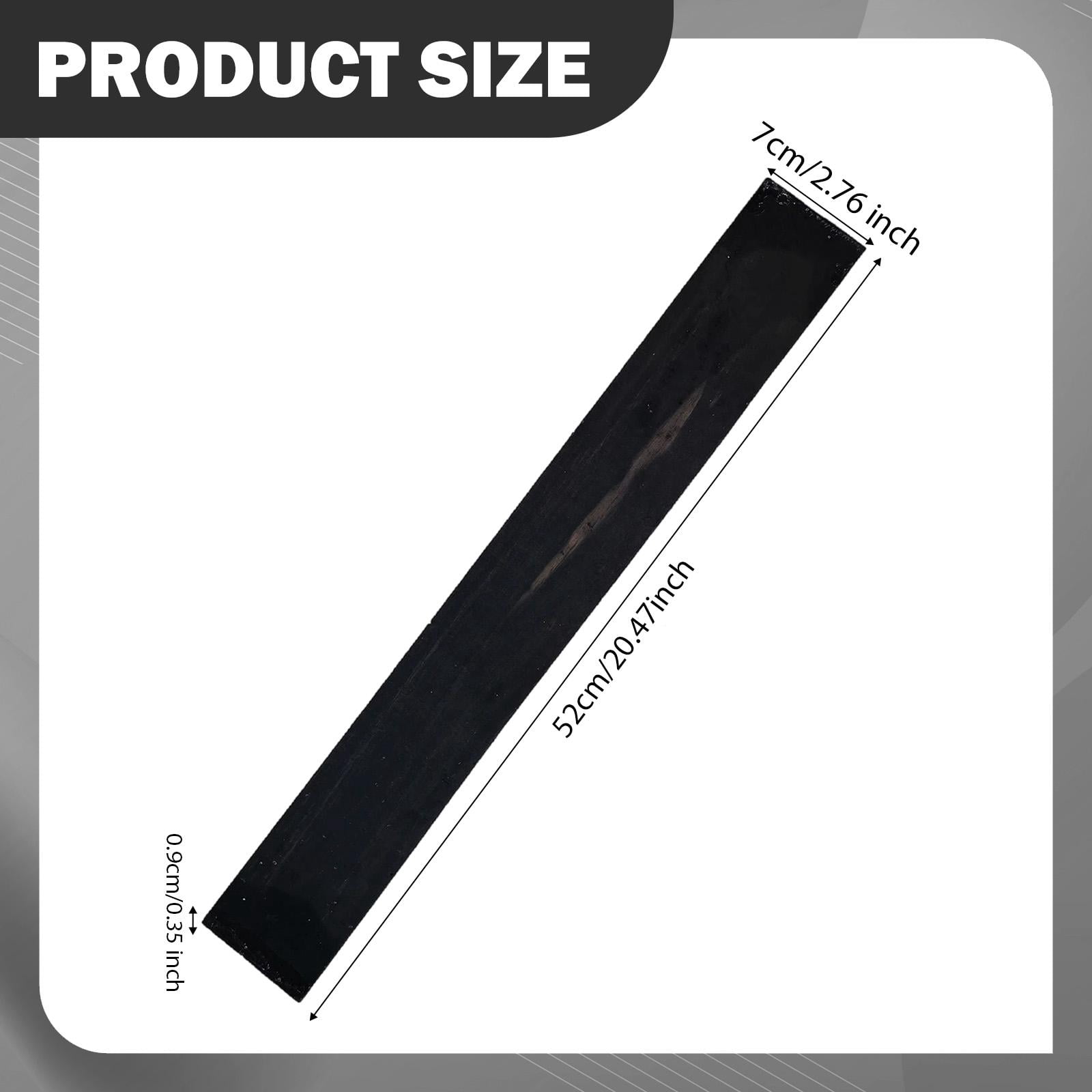 Guitar Fretboard Ebony Replacement Wood Durable Design Suitable for Acoustic Classical Electric Guitar Projects