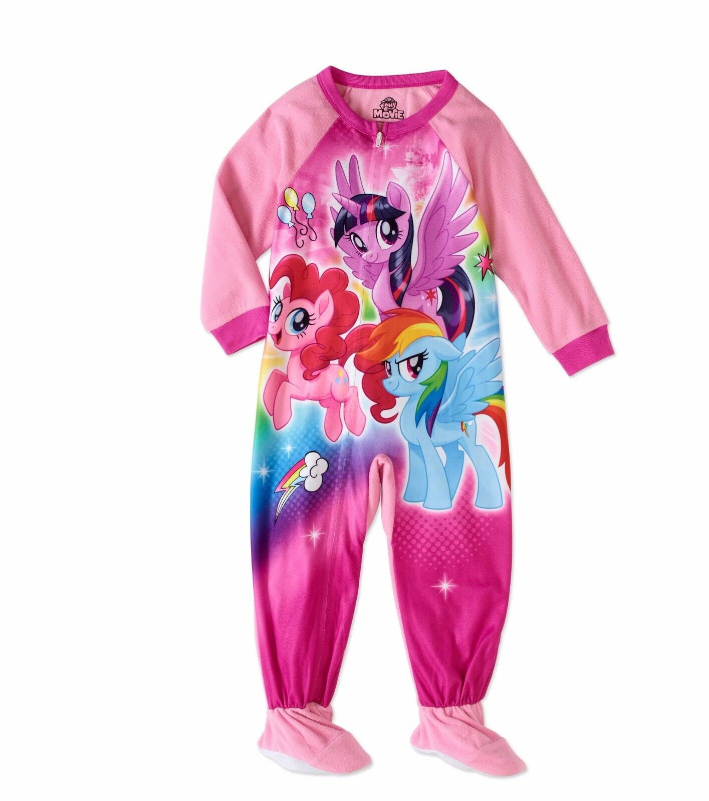Disney Princess Palace Pet Aurora Ariel Footed Blanket Sleeper Pajama Girl 5T 
