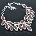thumbnail image 5 of Pink Australian Triplet Opal 925 Sterling Silver Jewelry Necklace 18" VJ 1461, 5 of 5