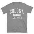 thumbnail image 1 of Colona Illinois Classic Established Men's Cotton T-Shirt, 1 of 1