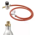 thumbnail image 3 of Mini Co2 Regulator 4ft Gas Line & Ball Lock Fittings Tr21*4 Inlet Soda Water Homebrew Beer Dispense Carbonation Kegging Parts, 3 of 5