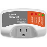 Refrigerator Surge Protector, Single Outlet Protection 120V 15A | 3-Minute Delay Protection o LED Status Indicators o Auto Power Cutoff o UL94 Flame-Retardant o CE Certified
