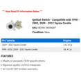 thumbnail image 2 of Ignition Switch - Compatible with 1998 - 2002, 2009 - 2012 Toyota Corolla 1999 2000 2001 2010 2011, 2 of 2