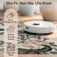 thumbnail image 6 of Design&I 3'x5' Ultra Soft Throw Mat, Watercolor Border Pink Aesthetic Botanical Snake Gothic Vintage Playful None Fluffy Washable Easy Care Indoor rug for Bedside Hallway, 6 of 7