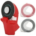 thumbnail image 2 of Versatile Coloured ABS Material Tape, Manual Tape Maker For Handbook Indexing ,Black,Red,Yellow,Shallow Blue, 2 of 8