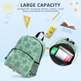 thumbnail image 5 of Cute frog pattern green background Student Laptop Backpack For Middle Teen Bookbag Travel Daypack, 5 of 5