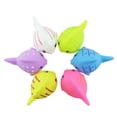 thumbnail image 1 of 6 uds animales divertidos juguete flotante vinilo agua peces juguetes de baño para bebé infantil hora del baño, 1 of 5