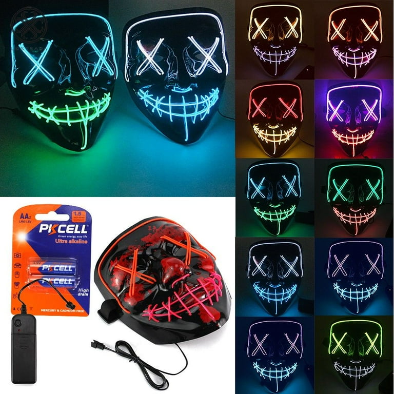 マシュメロ LED 電飾 マスク 被り物 edc フェス　EDM ハロウィン マシュメロ LED 電飾 マスク 被り物 edc フェス EDM ハロウィン