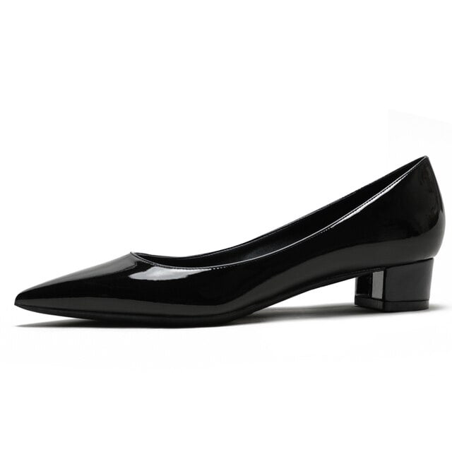 YCNYCHCHY Elegant Pointed Toe Women Slingback Pumps Vintage Wine Red Bridal Wedding Shoes 3CM