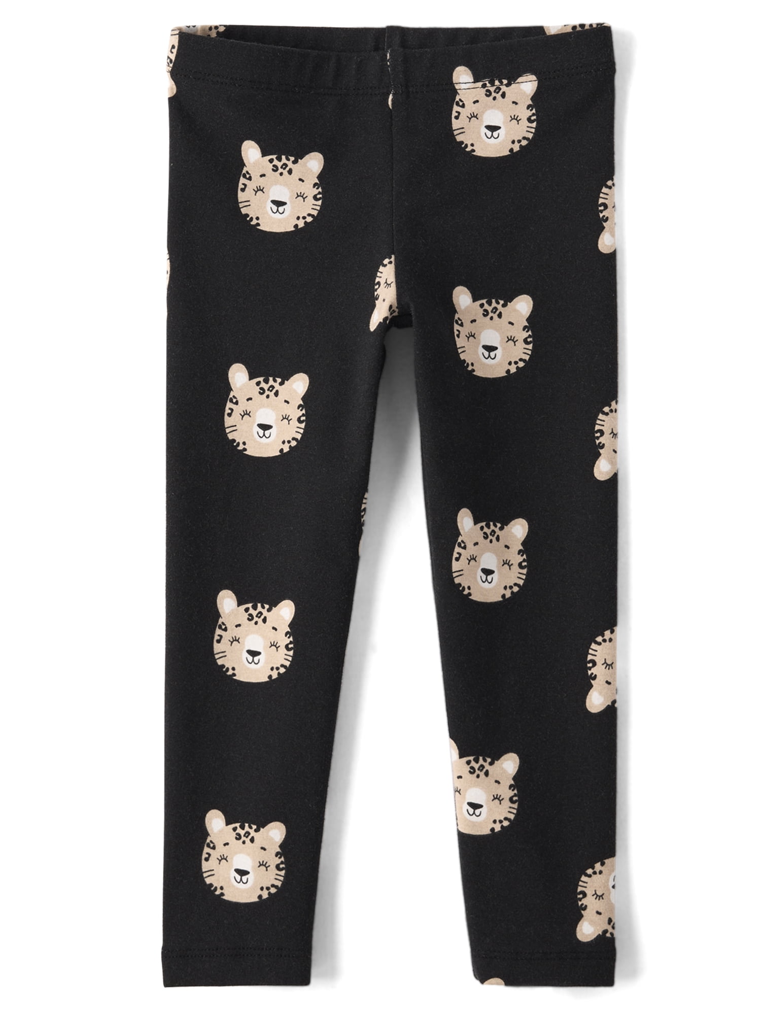The Children's Place Baby & Toddler Girls Everyday Printed Leggings, 3-Pack, Sizes 6M-5T
