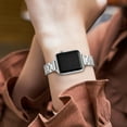 thumbnail image 6 of WFEAGL Stainless Steel Replacement Band Apple Watch 38/40/41mm Steel Wristband Silver, 6 of 7