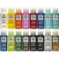thumbnail image 1 of FolkArt Enamel Glass Acrylic 16 Piece Paint Set, 1 of 10