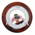 thumbnail image 2 of Nagina International Nautical White Premium Wood Aluminum Porthole Mirror | Captain's Pirate Decor (16 Inches), 2 of 3