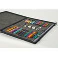thumbnail image 2 of A2 Leather Binder Leather Portfolio Gifts For Painters Portfolio Binder Leather Padfolio Leather Folder Artist Bag Art Supplies Organizer, 2 of 9