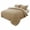 Khaki Linen, variant on 7 Pieces Queen Comforter Set Reversible Bed In A Bag Ultra Soft Breathable Box Stitching Fitted Sheet Pillowcases Shams Easy Care Bedding