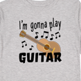 thumbnail image 4 of Inktastic I'm Gonna Play Guitar Music Boys or Girls Long Sleeve Toddler T-Shirt, 4 of 5