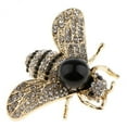 thumbnail image 1 of Milaget 2-5pack Rhinestone Honeybee Brooch Lapel Pin Boutonniere 2 Pcs, 1 of 9