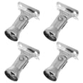 thumbnail image 2 of KAKOWELY 4PCS Stainless Steel Handrail Bracket Stair Railing Column Movable Head Part,2.36"X2.36"X0.98", 2 of 4