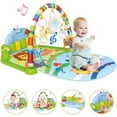 thumbnail image 6 of Babyeap 3-in-1 Baby Play Gym with Kick Piano, Tummy Time Mat & Musical Toys, 6 of 9