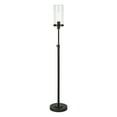 thumbnail image 6 of Evelyn&Zoe Frieda 66" Tall Floor Lamp with Glass shade in Blackened Bronze/Seeded, 6 of 11