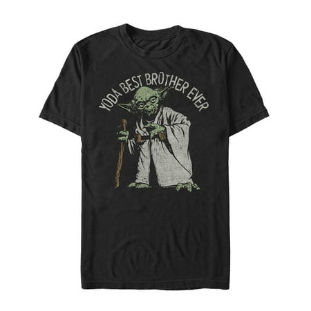 Star Wars Men's Yoda Best Brother Ever T-Shirt (Best Brother Ever Shirt)