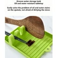 thumbnail image 5 of FLINT - 1Pc Abs Utensil Rest With Drip Pad, Utensil Holder For Spoons,Tongs, Spatulas, 5 of 6