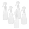 thumbnail image 1 of WHAMVOX 5Pcs Pump Spray Bottle Plastic Transparent for Window Cleaning at Travel, 1 of 7