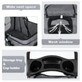 thumbnail image 7 of YRLLENSDAN Foldable Pet Stroller, Dog Stroller Small Dogs 3 Wheel Pet Carriers for Small Dogs with Wheels Cat Stroller w/Storage Basket for Medium Dogs, 7 of 7